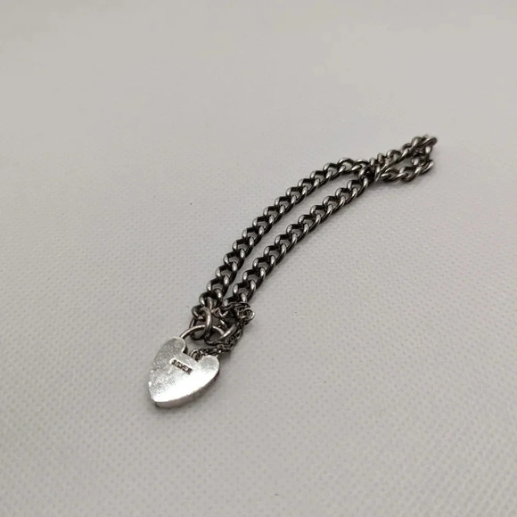 925  Victorian style lock bracelet - Picture 5 of 5